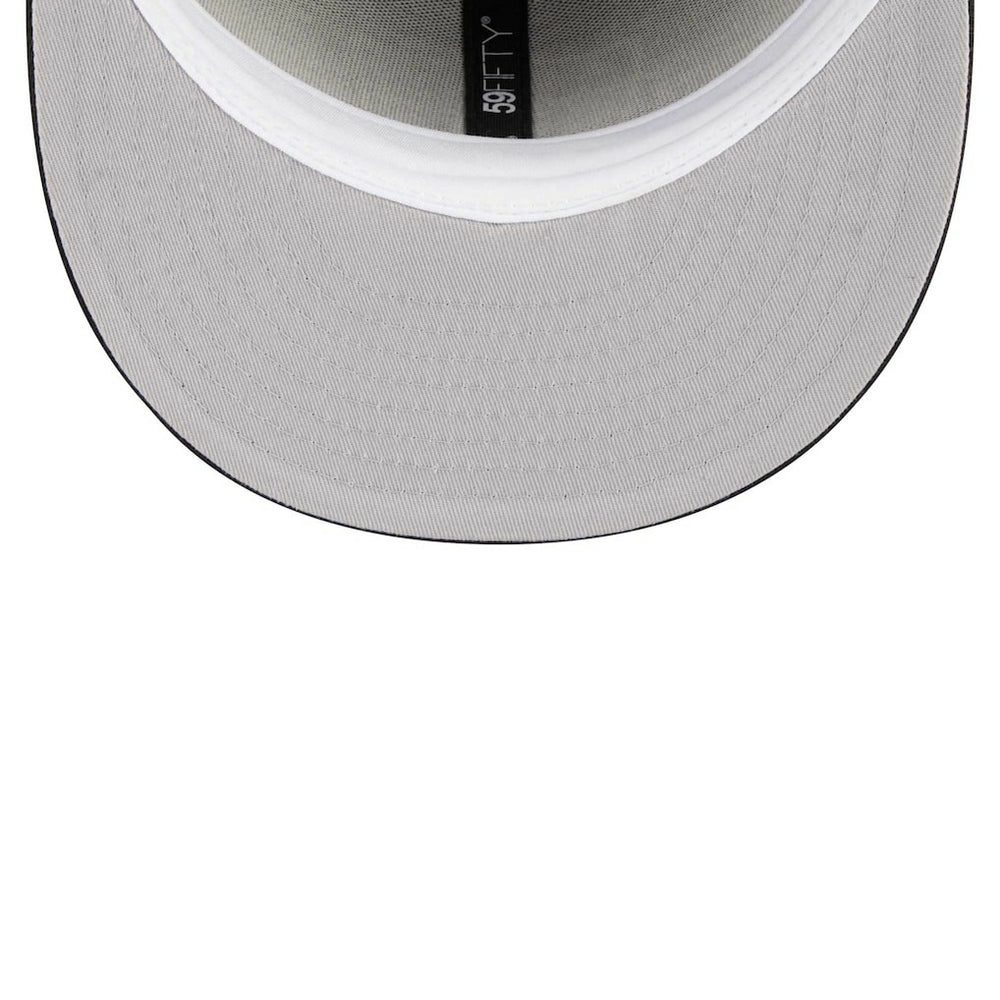 Las Vegas Raiders New Era Main Patch 59FIFTY Fitted Hat Black | NFL