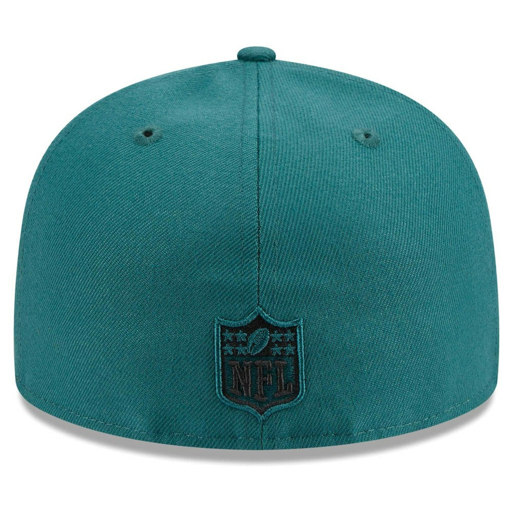 Philadelphia Eagles New Era Main Patch 59FIFTY Fitted Hat Midnight Green | NFL