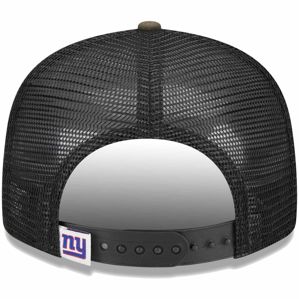 New York Giants New Era Youth Main Trucker 9FIFTY Snapback Hat Camo | NFL