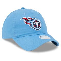 Tennessee Titans New Era Women's Main Core Classic 2.0 9TWENTY Adjustable Hat Light Blue | NFL