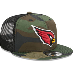 Arizona Cardinals New Era Main Trucker 9FIFTY Snapback Hat Camo | NFL