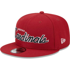 Arizona Cardinals New Era Main Script 9FIFTY Snapback Hat Cardinal | NFL
