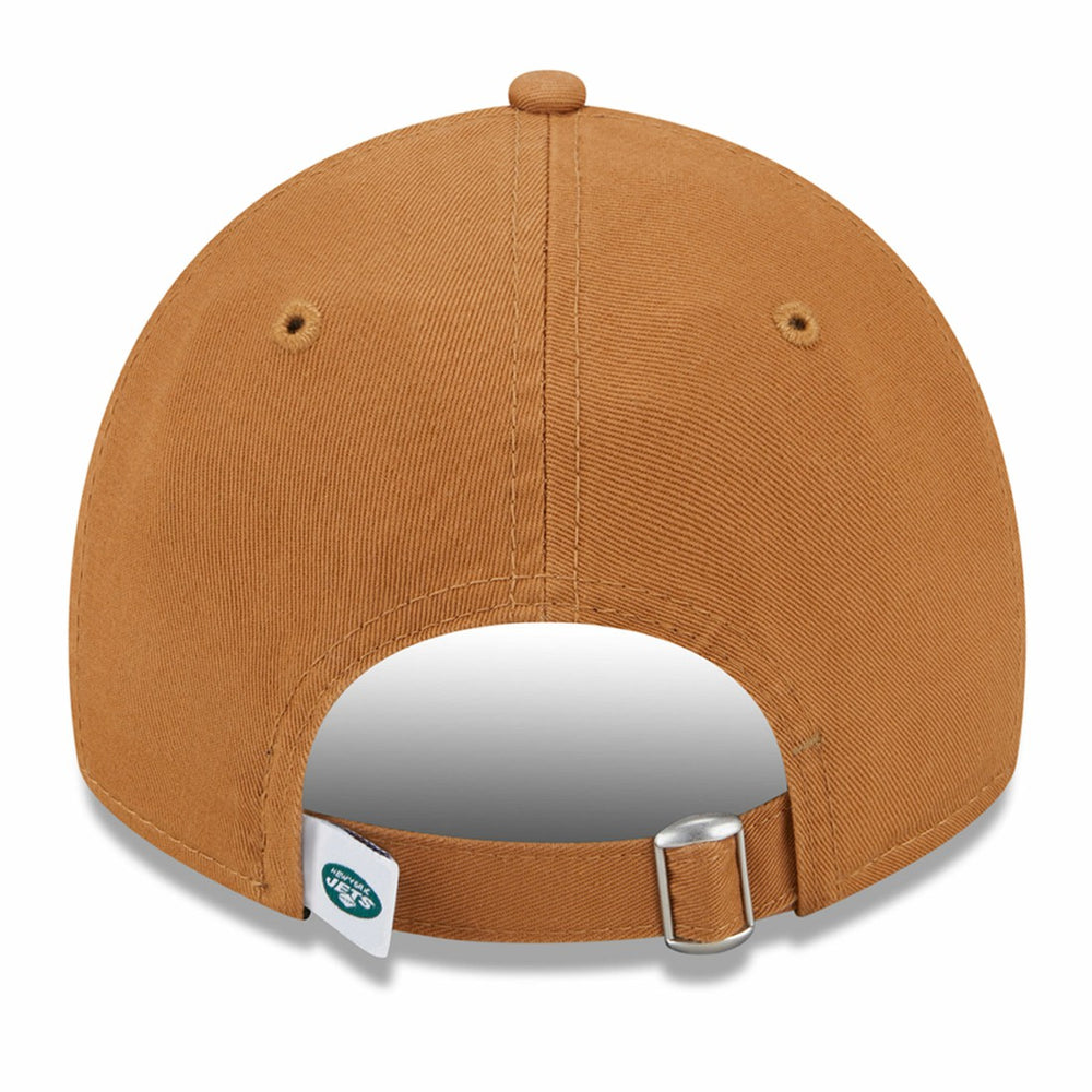 New York Jets New Era Women's Main Core Classic 2.0 9TWENTY Adjustable Hat Brown | NFL