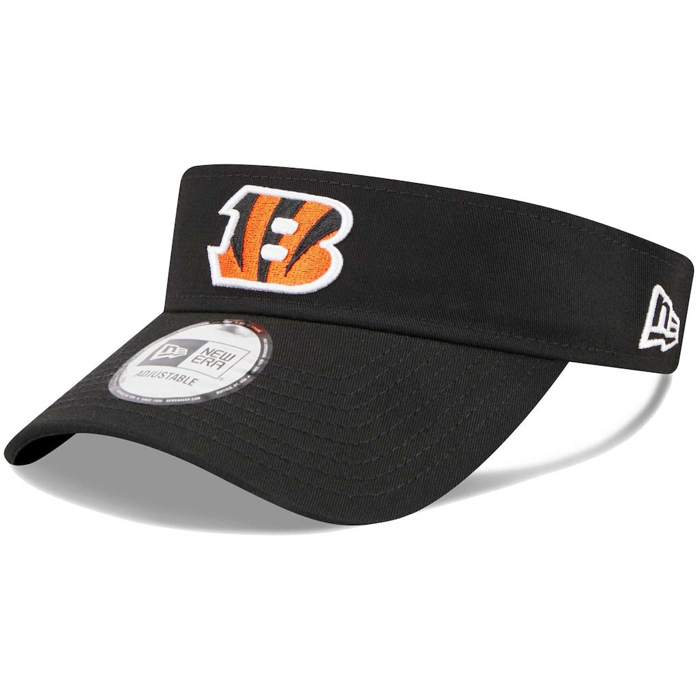 Cincinnati Bengals New Era Main Adjustable Visor Black | NFL