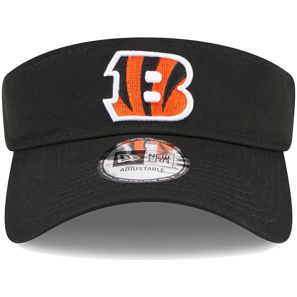 Cincinnati Bengals New Era Main Adjustable Visor Black | NFL