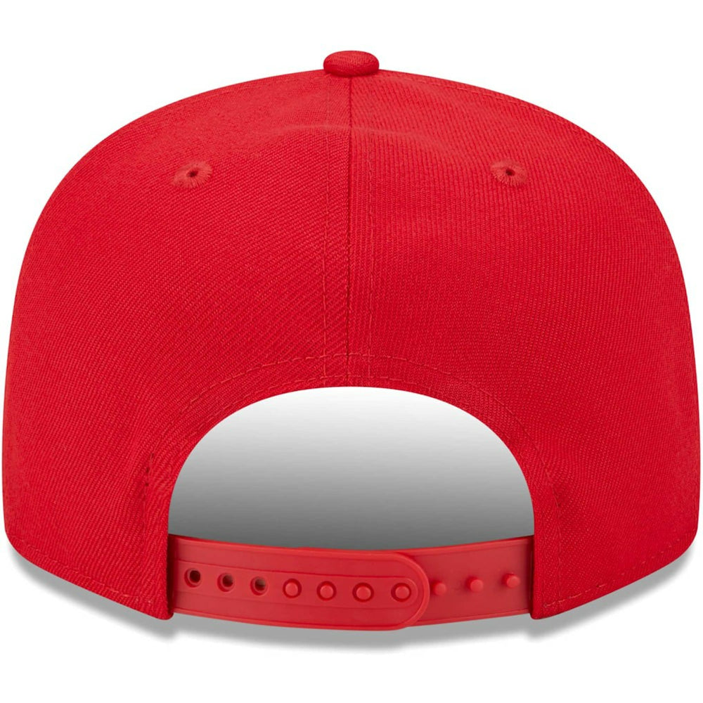 Kansas City Chiefs New Era Main Script 9FIFTY Snapback Hat Red | NFL