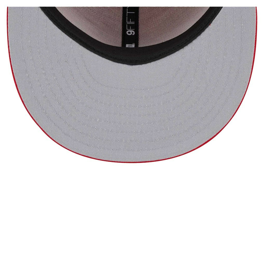 Kansas City Chiefs New Era Main Script 9FIFTY Snapback Hat Red | NFL