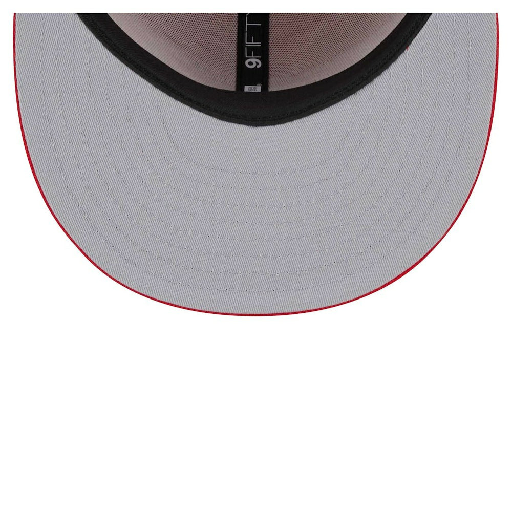 Kansas City Chiefs New Era Main Script 9FIFTY Snapback Hat Red | NFL