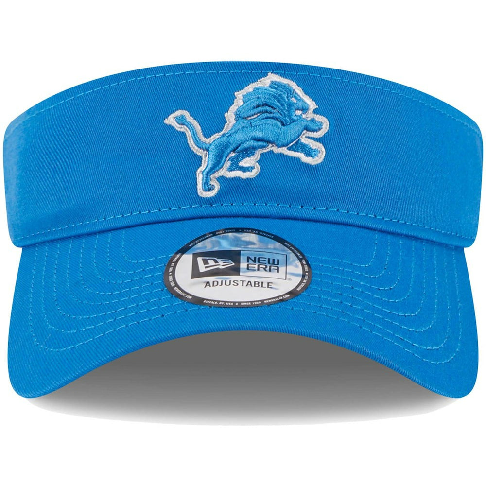 Detroit Lions New Era Main Adjustable Visor Blue | NFL