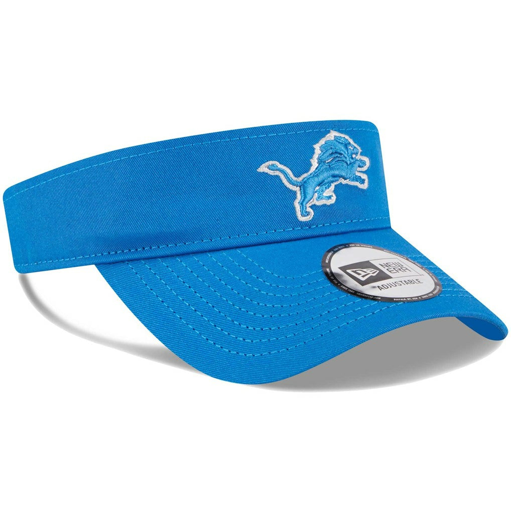 Detroit Lions New Era Main Adjustable Visor Blue | NFL