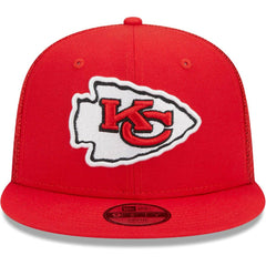 Kansas City Chiefs New Era Youth Main Trucker 9FIFTY Snapback Hat Red | NFL