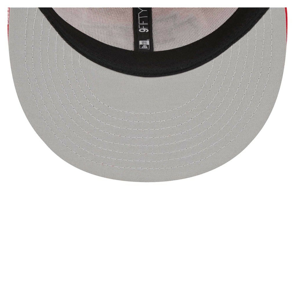 Kansas City Chiefs New Era Youth Main Trucker 9FIFTY Snapback Hat Red | NFL