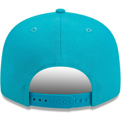 Miami Dolphins New Era Main Script 9FIFTY Snapback Hat Aqua | NFL