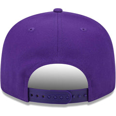 Minnesota Vikings New Era Main Script 9FIFTY Snapback Hat Purple | NFL