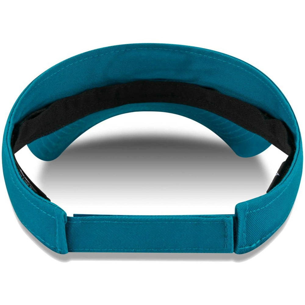 Jacksonville Jaguars New Era Main Adjustable Visor Teal | NFL