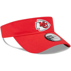 Kansas City Chiefs New Era Main Adjustable Visor Red | NFL