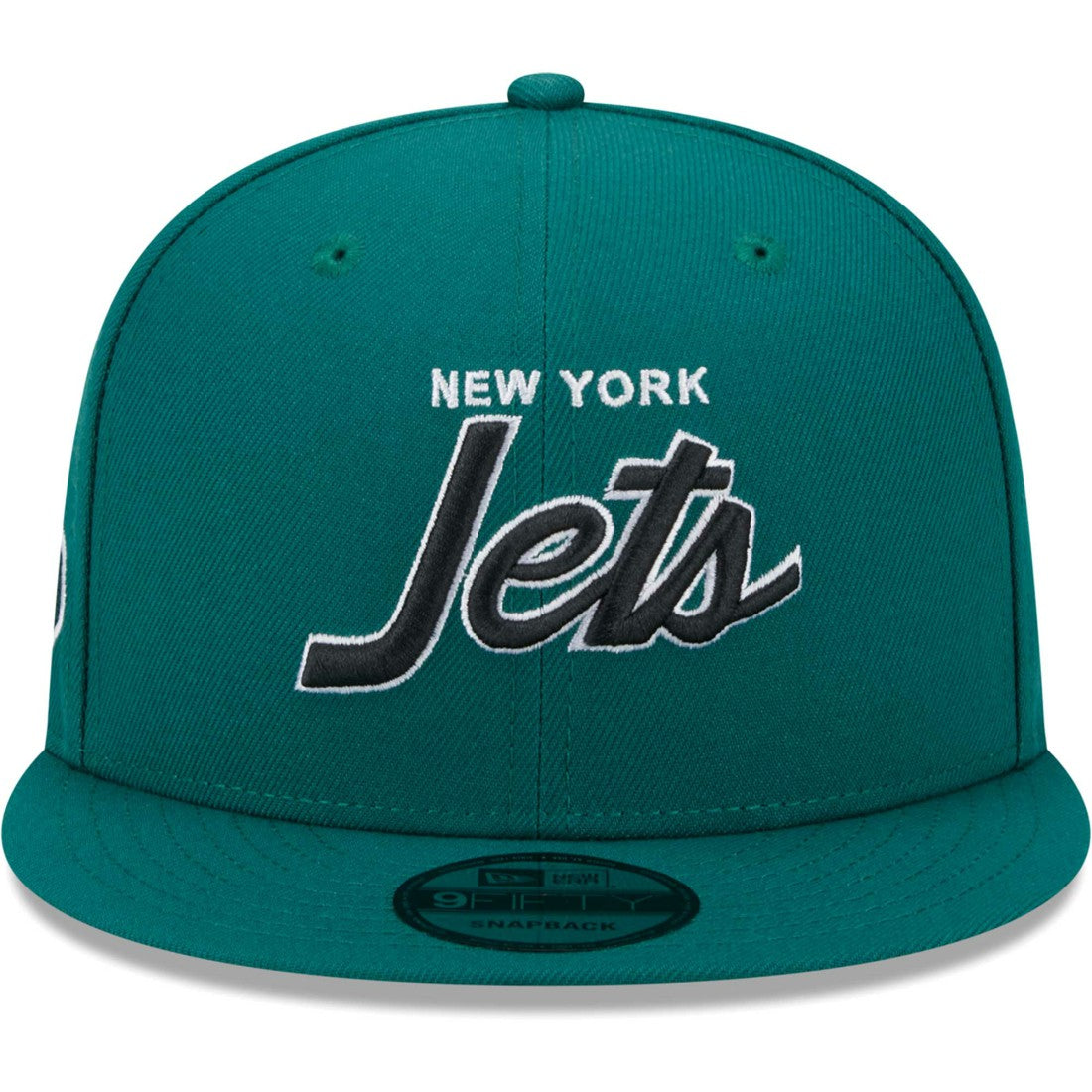 New York Jets New Era Main Script 9FIFTY Snapback Hat Green | NFL