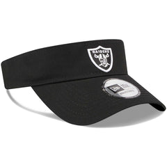 Las Vegas Raiders New Era Main Adjustable Visor Black | NFL