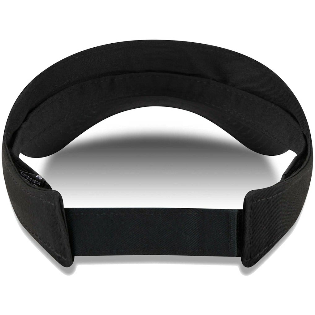 Las Vegas Raiders New Era Main Adjustable Visor Black | NFL