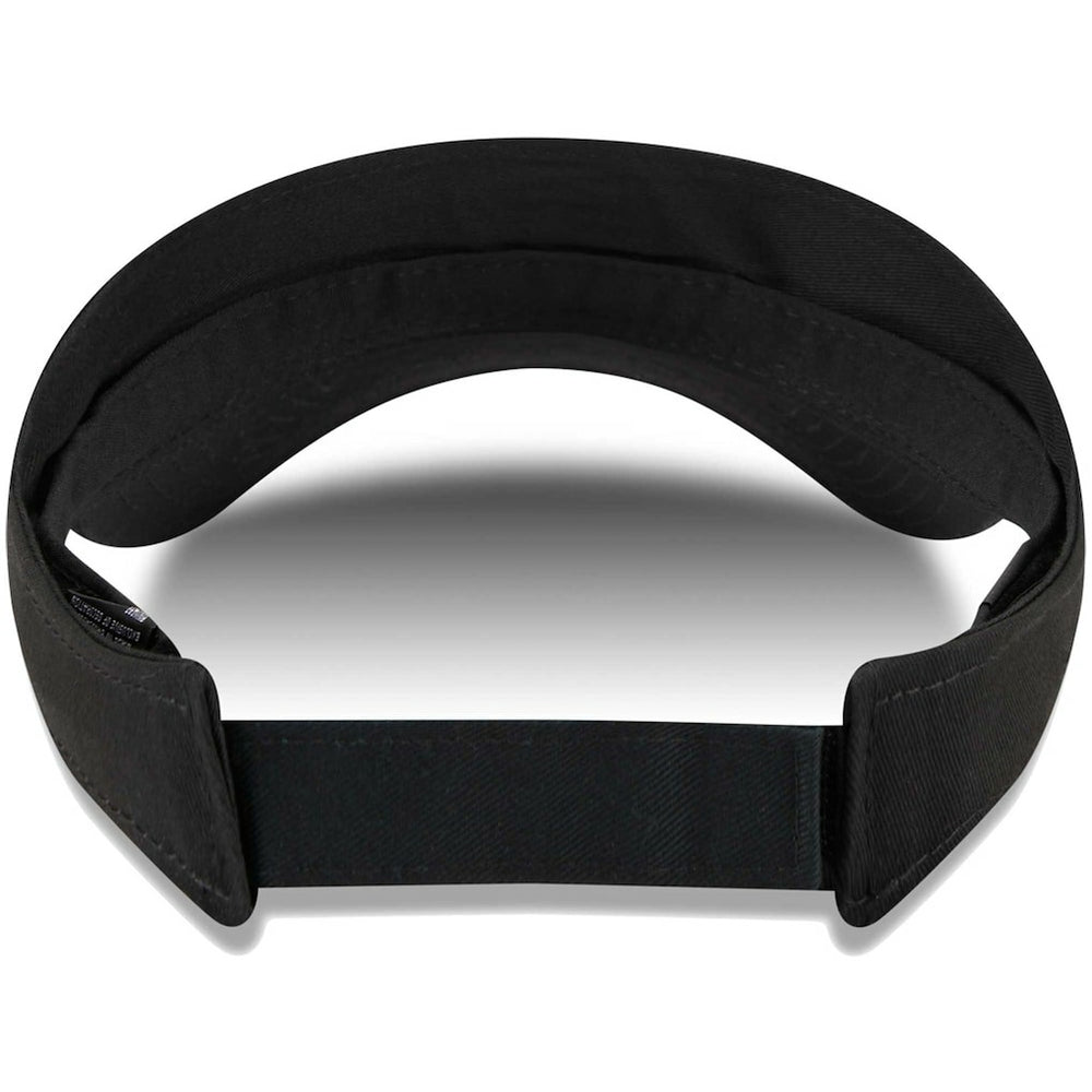Las Vegas Raiders New Era Main Adjustable Visor Black | NFL