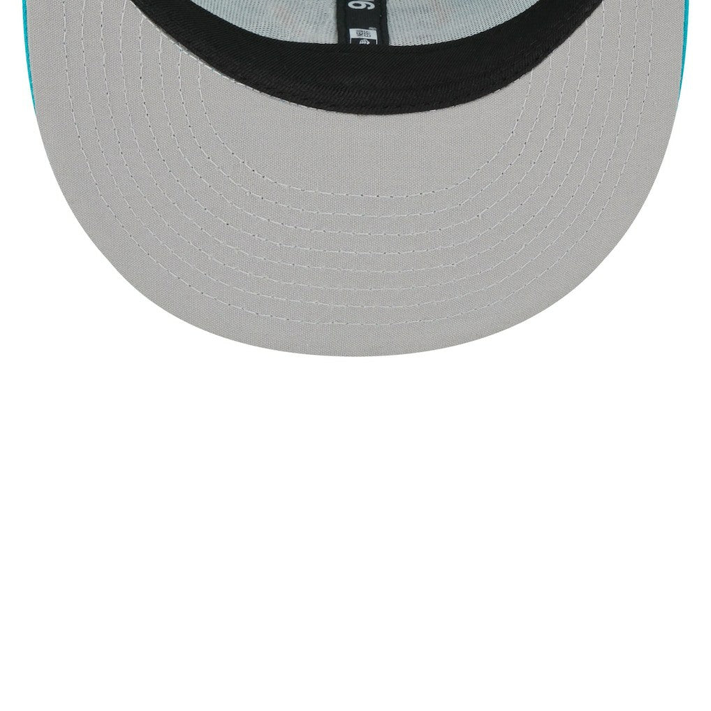 Miami Dolphins New Era Youth Main Trucker 9FIFTY Snapback Hat Aqua | NFL