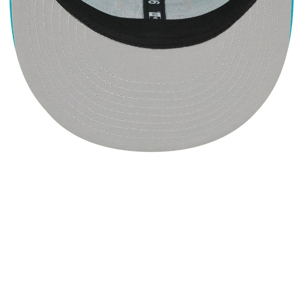 Miami Dolphins New Era Youth Main Trucker 9FIFTY Snapback Hat Aqua | NFL