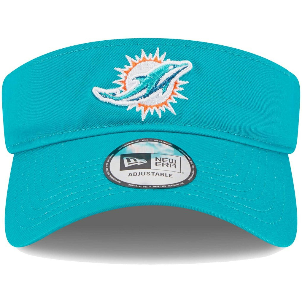 Miami Dolphins New Era Main Adjustable Visor Aqua | NFL