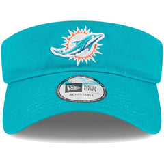 Miami Dolphins New Era Main Adjustable Visor Aqua | NFL