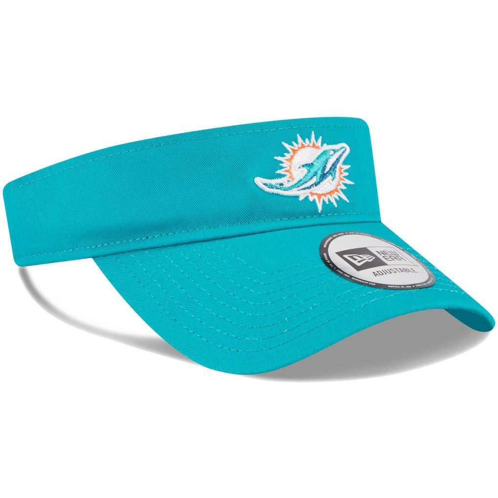 Miami Dolphins New Era Main Adjustable Visor Aqua | NFL