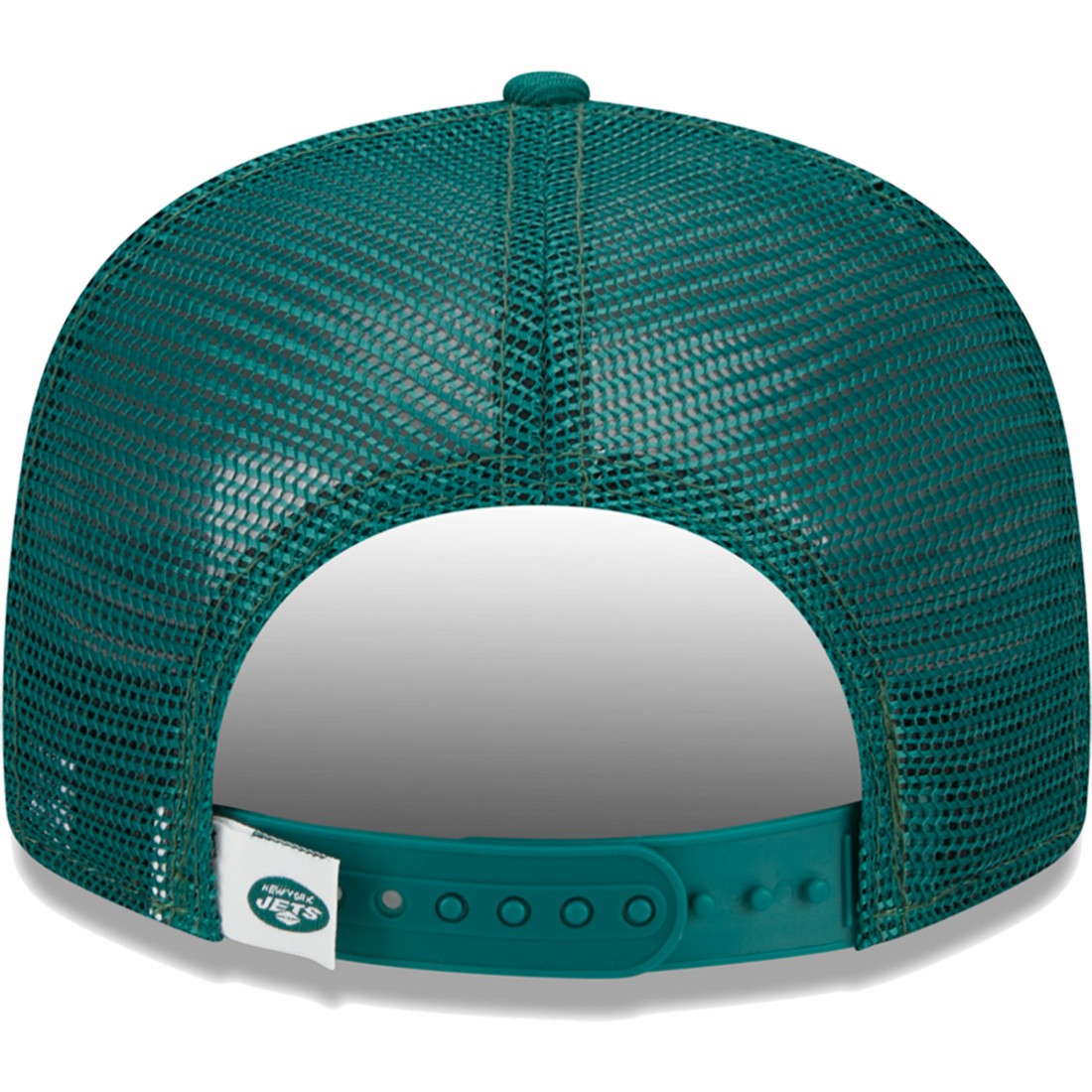 New York Jets New Era Youth Main Trucker 9FIFTY Snapback Hat Green | NFL