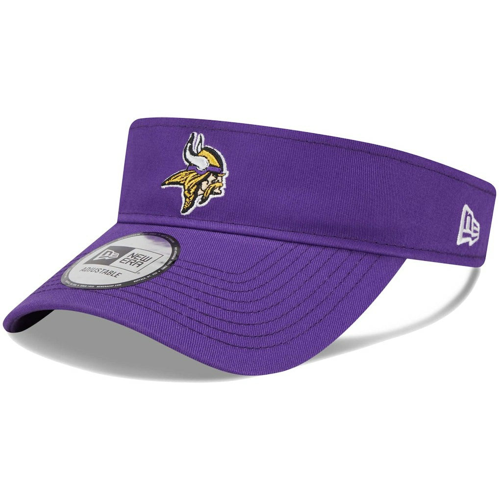 Minnesota Vikings New Era Main Adjustable Visor Purple | NFL
