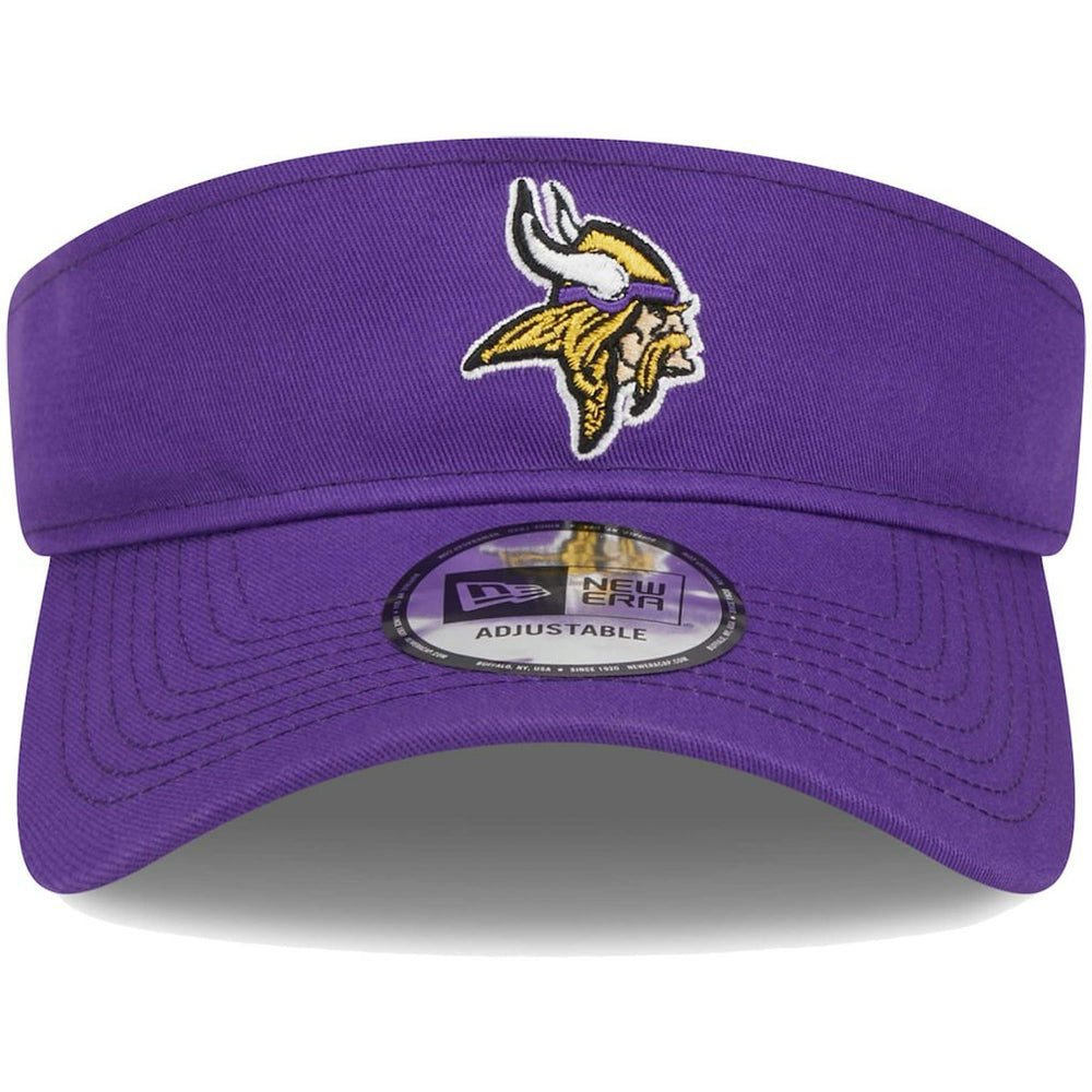 Minnesota Vikings New Era Main Adjustable Visor Purple | NFL
