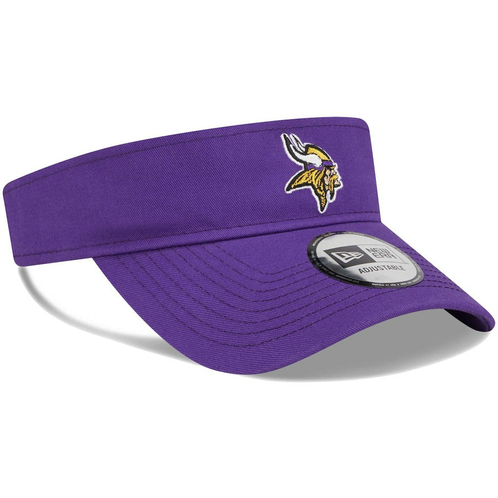 Minnesota Vikings New Era Main Adjustable Visor Purple | NFL