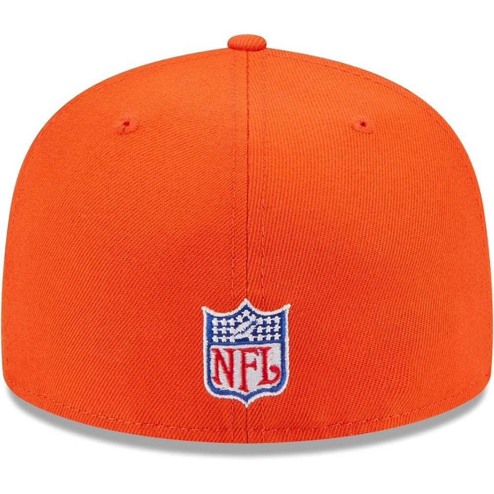 Chicago Bears New Era Throwback Main 59FIFTY Fitted Hat Orange | NFL