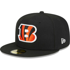 Cincinnati Bengals New Era Main 59FIFTY Fitted Hat Black | NFL