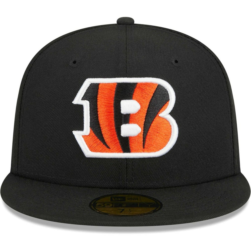 Cincinnati Bengals New Era Main 59FIFTY Fitted Hat Black | NFL