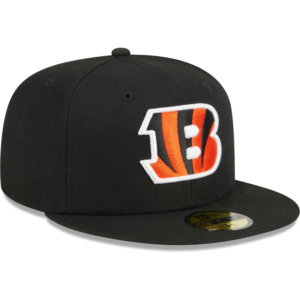 Cincinnati Bengals New Era Main 59FIFTY Fitted Hat Black | NFL
