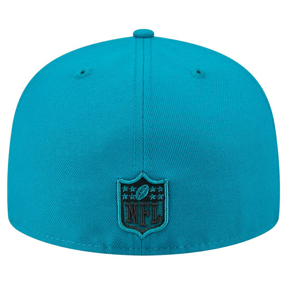 Jacksonville Jaguars New Era Main 59FIFTY Fitted Hat Teal | NFL