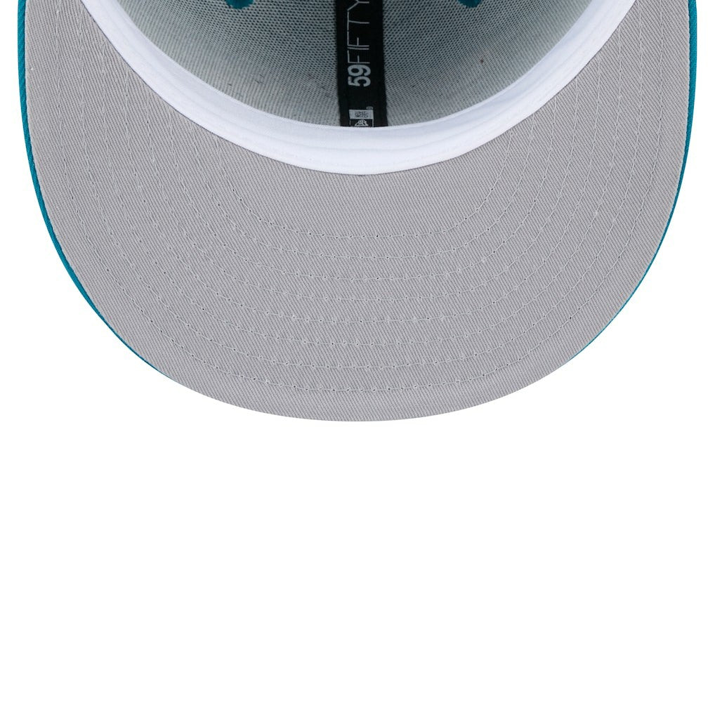 Jacksonville Jaguars New Era Main 59FIFTY Fitted Hat Teal | NFL