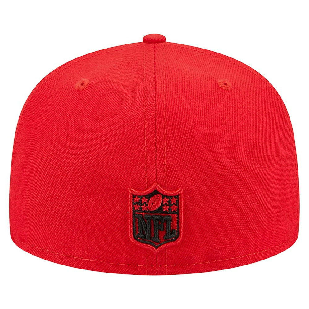 Kansas City Chiefs New Era Main 59FIFTY Fitted Hat Red | NFL