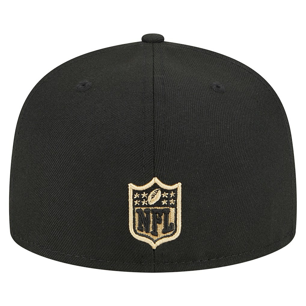New Orleans Saints New Era Main 59FIFTY Fitted Hat Black | NFL
