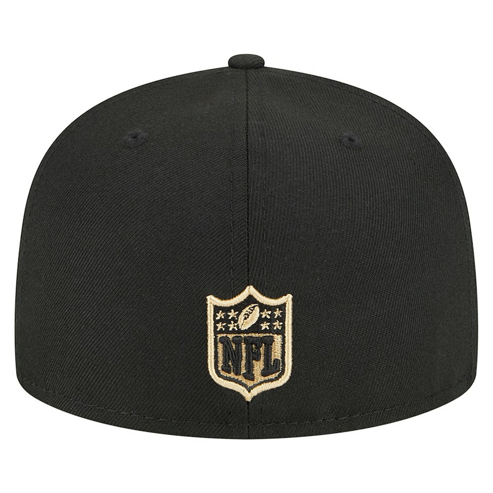 New Orleans Saints New Era Main 59FIFTY Fitted Hat Black | NFL