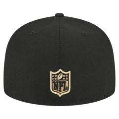 New Orleans Saints New Era Main 59FIFTY Fitted Hat Black | NFL