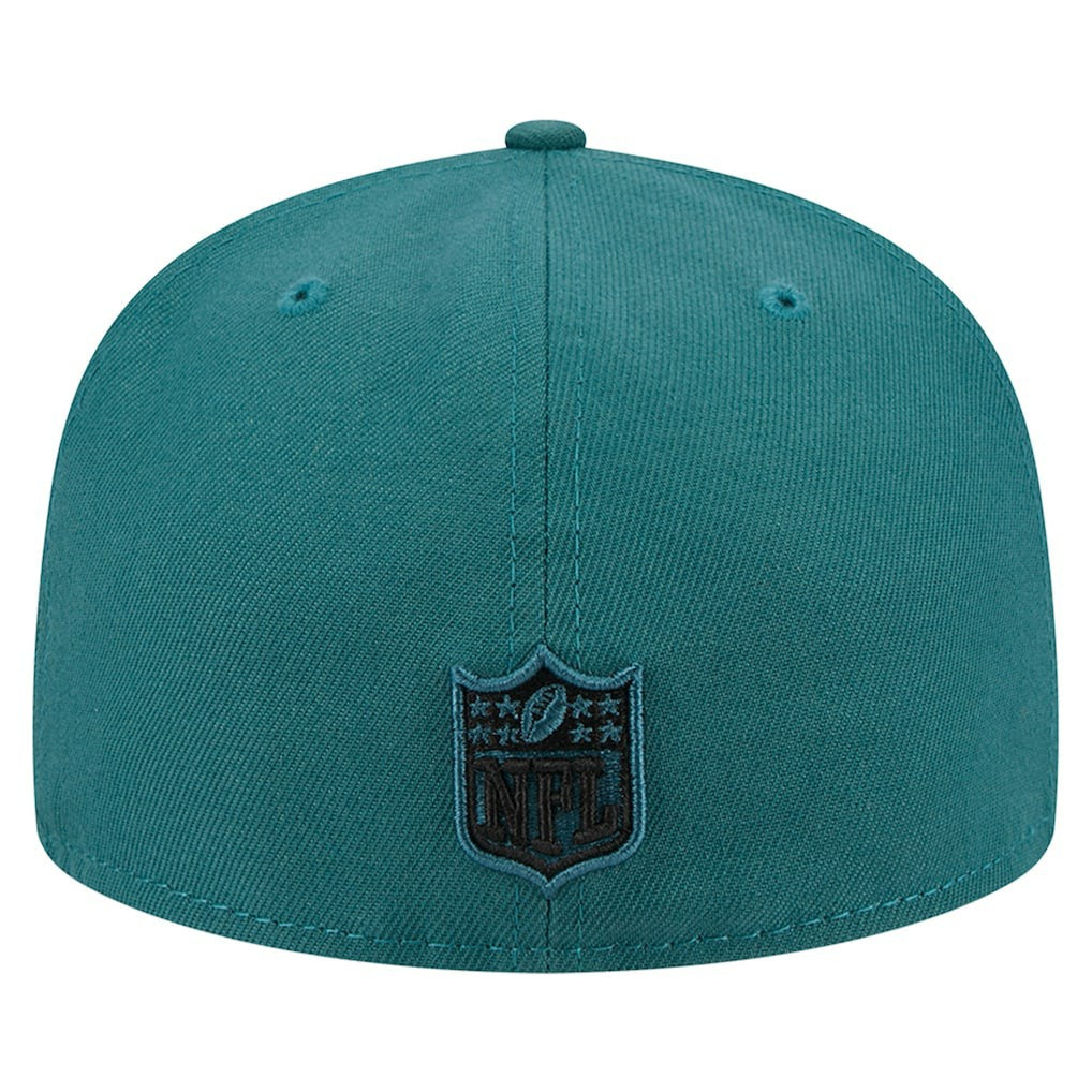 Philadelphia Eagles New Era Main 59FIFTY Fitted Hat Midnight Green | NFL