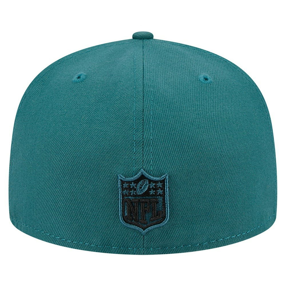 Philadelphia Eagles New Era Main 59FIFTY Fitted Hat Midnight Green | NFL