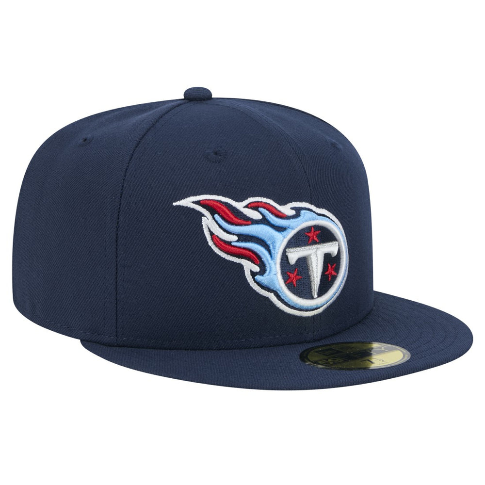 Tennessee Titans New Era Main 59FIFTY Fitted Hat Navy | NFL
