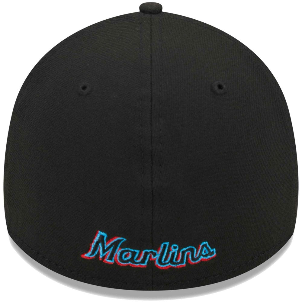 Miami Marlins New Era Logo 39THIRTY Flex Hat - MLB
