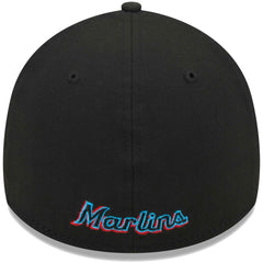 Miami Marlins New Era Logo 39THIRTY Flex Hat - MLB