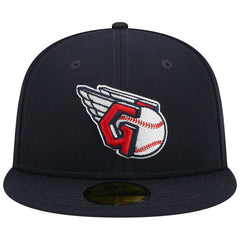 Cleveland Guardians New Era Primary Logo 2019 MLB All-Star Game Team Color 59FIFTY Fitted Hat - MLB