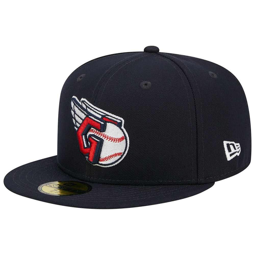 Cleveland Guardians New Era Primary Logo 2019 MLB All-Star Game Team Color 59FIFTY Fitted Hat - MLB